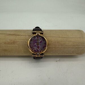 Fossil Purple and Gold Watch Timeless Accessory